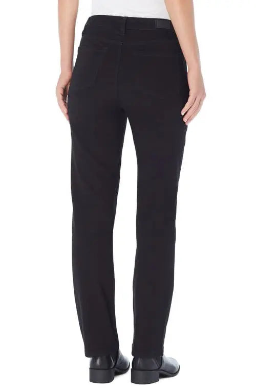 JONES NEW YORK - Lexington Mid Rise Straight Leg Denim