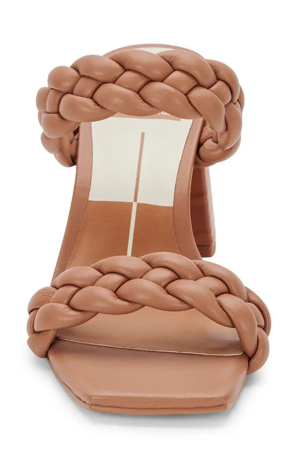 DOLCE VITA - Braided Double Strap High Heel Sandals