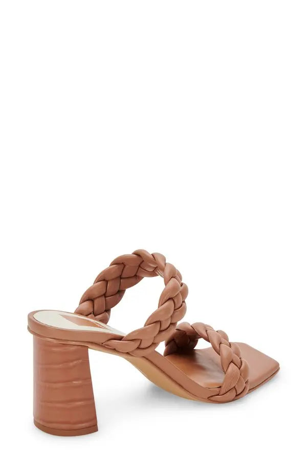 DOLCE VITA - Braided Double Strap High Heel Sandals