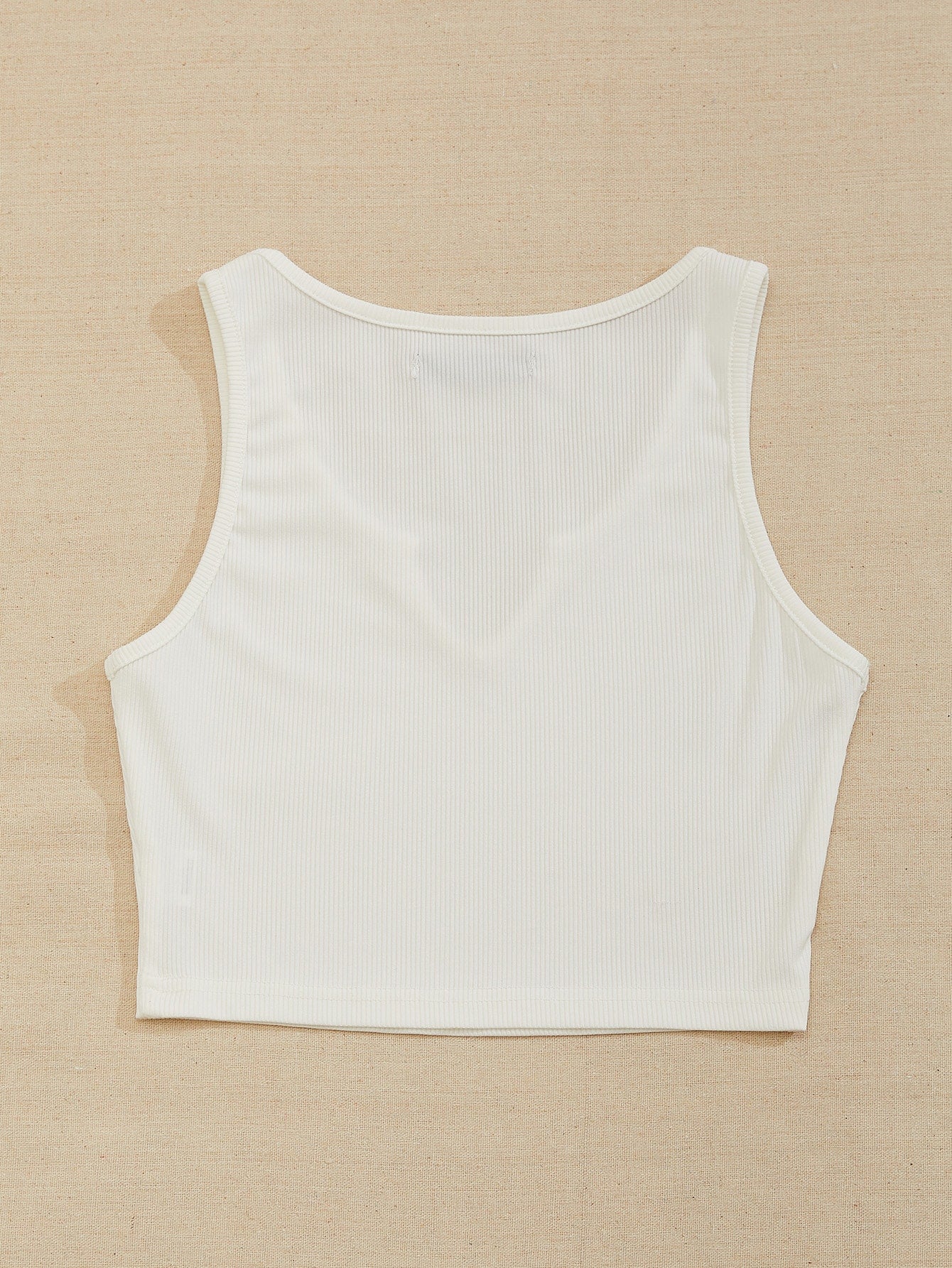 SHEIN - Casual Knitted Halter Top