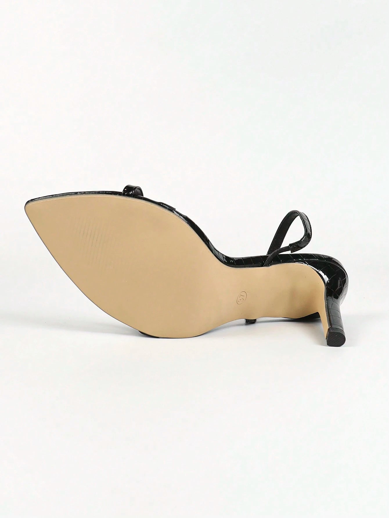 SHEIN - Comfortable and Simple Buckle Heel
