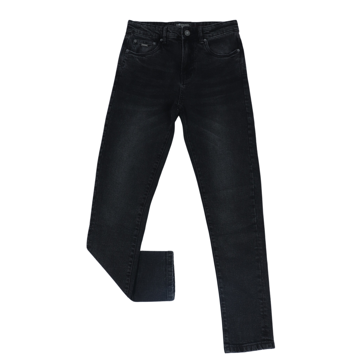 ALCOTT - Cotton solid carrot fit denim