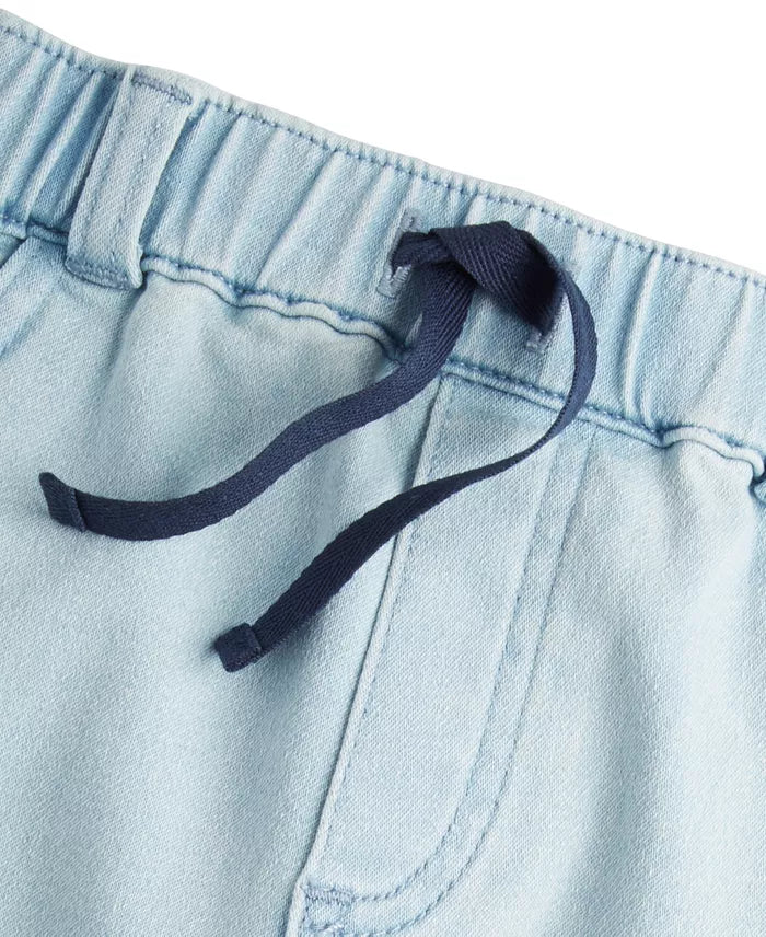 FIRST IMPRESSIONS - BABY - Light-Wash Denim Shorts