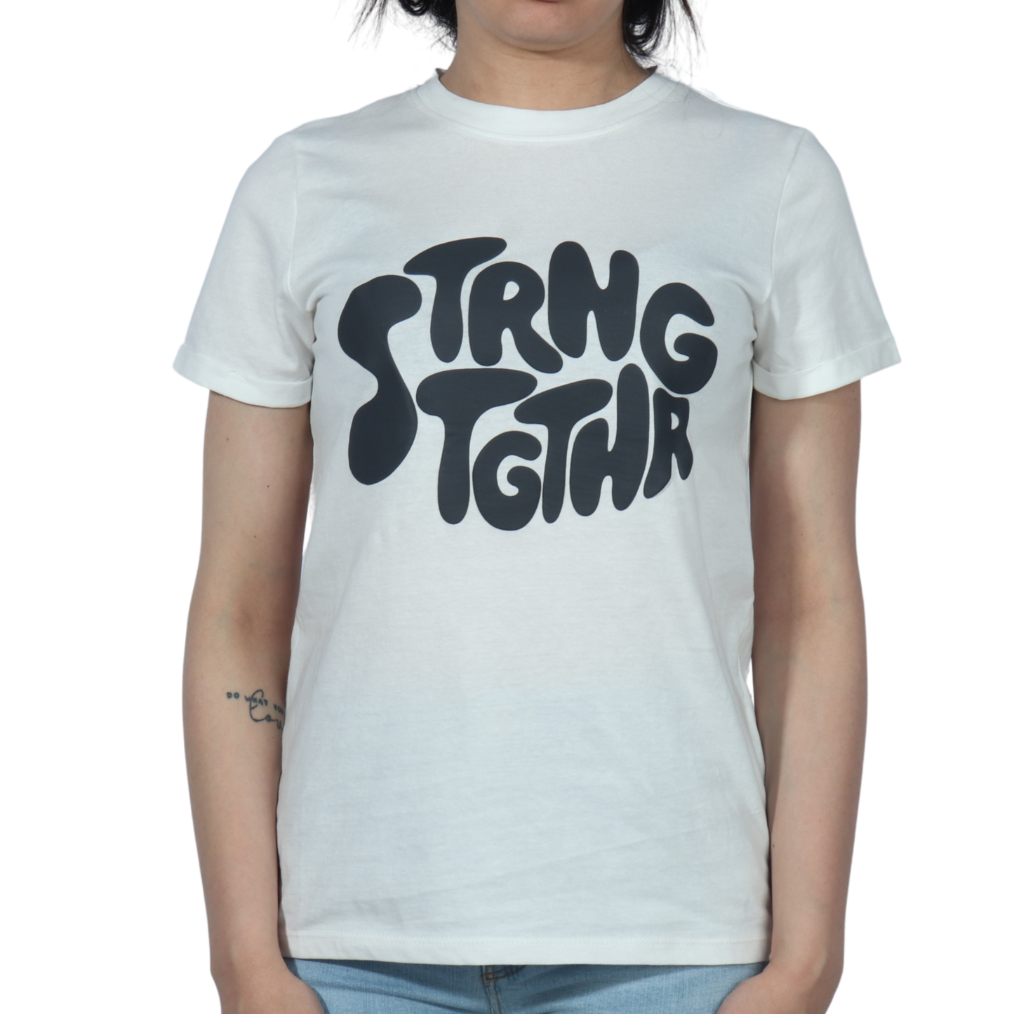 FB SISTER - Cuffed sleeves graphic print t-shirt