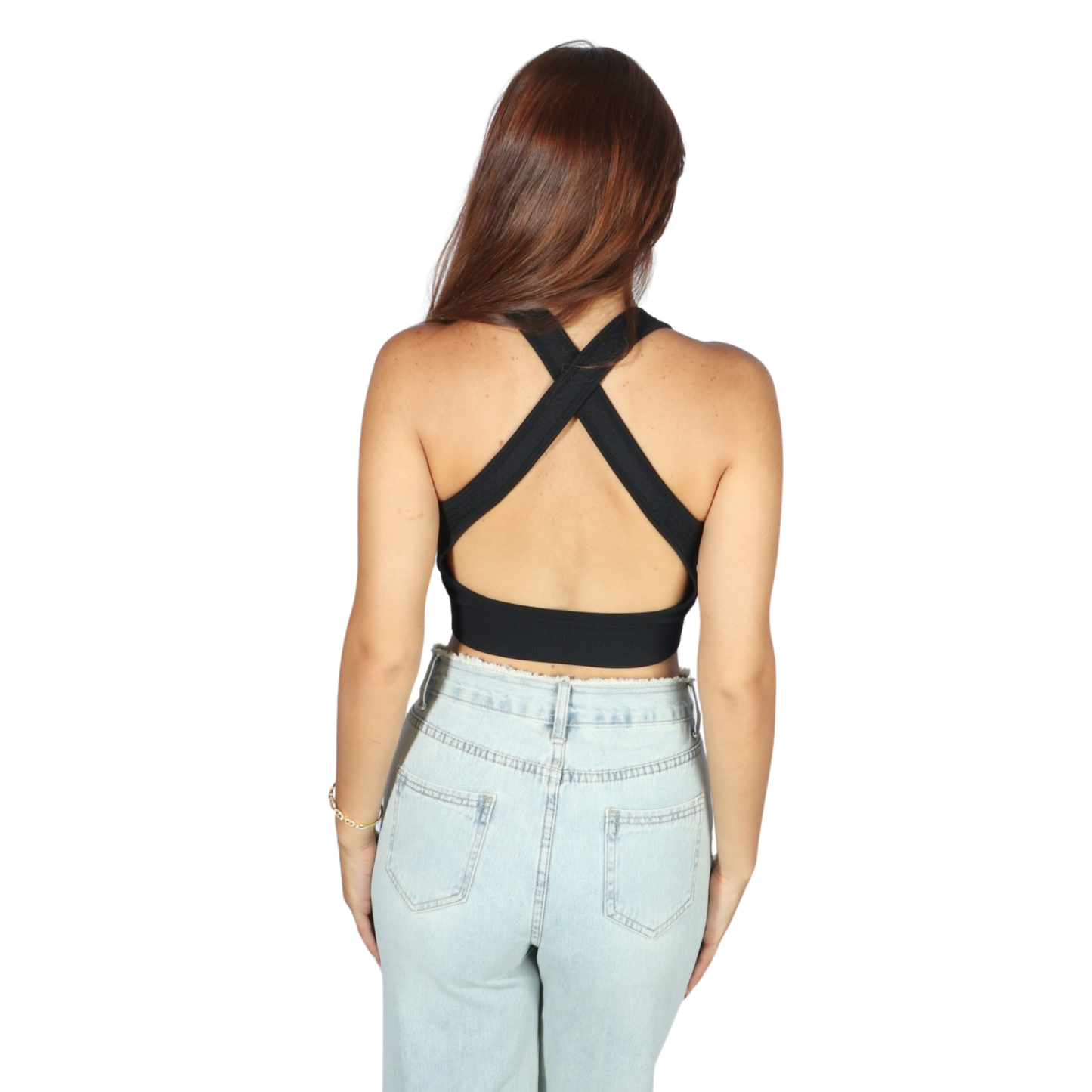 Scoop Neck Crop Top