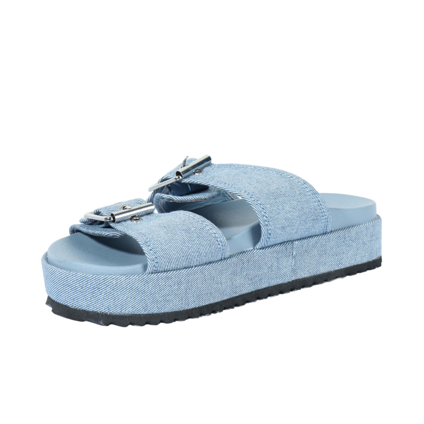 SHEIN - 2 Straps Solid Slipper