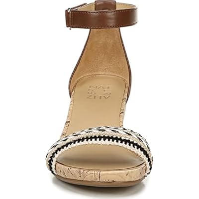 NATURALIZER - Faux wood Areda Wedge Sandal