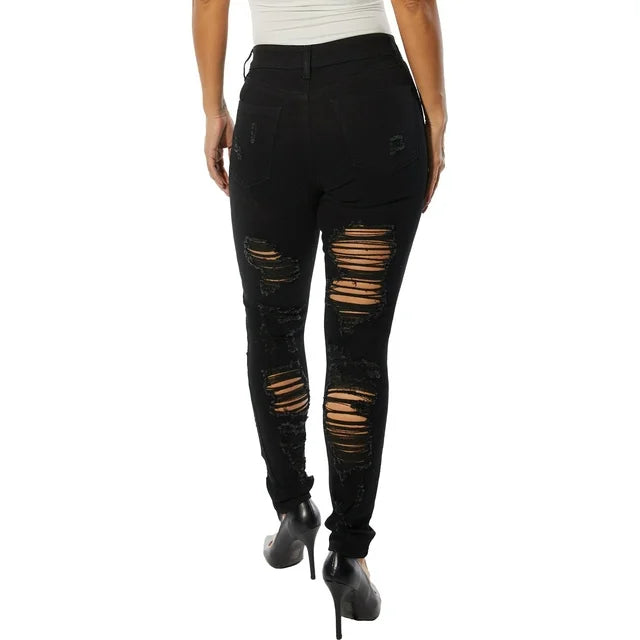DOLLHOUSE - Ripped Skinny Jeans