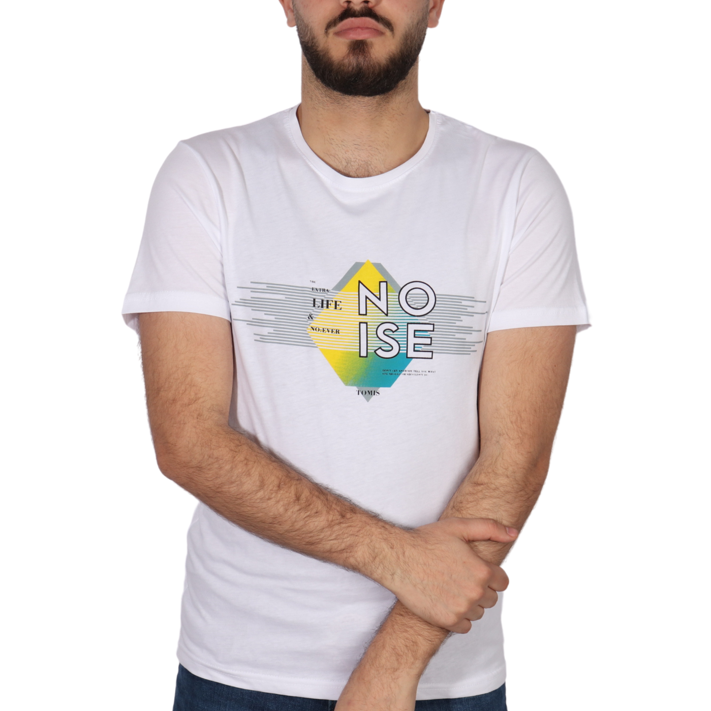 TOMIS JEANS - Graphic Print Design T-Shirt
