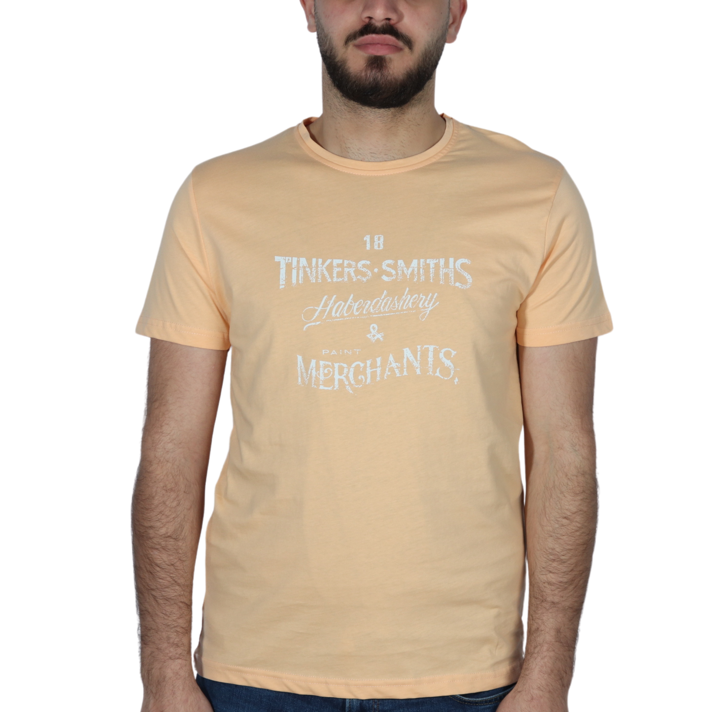 TOMIS JEANS - Printed Crew Neck T-Shirt