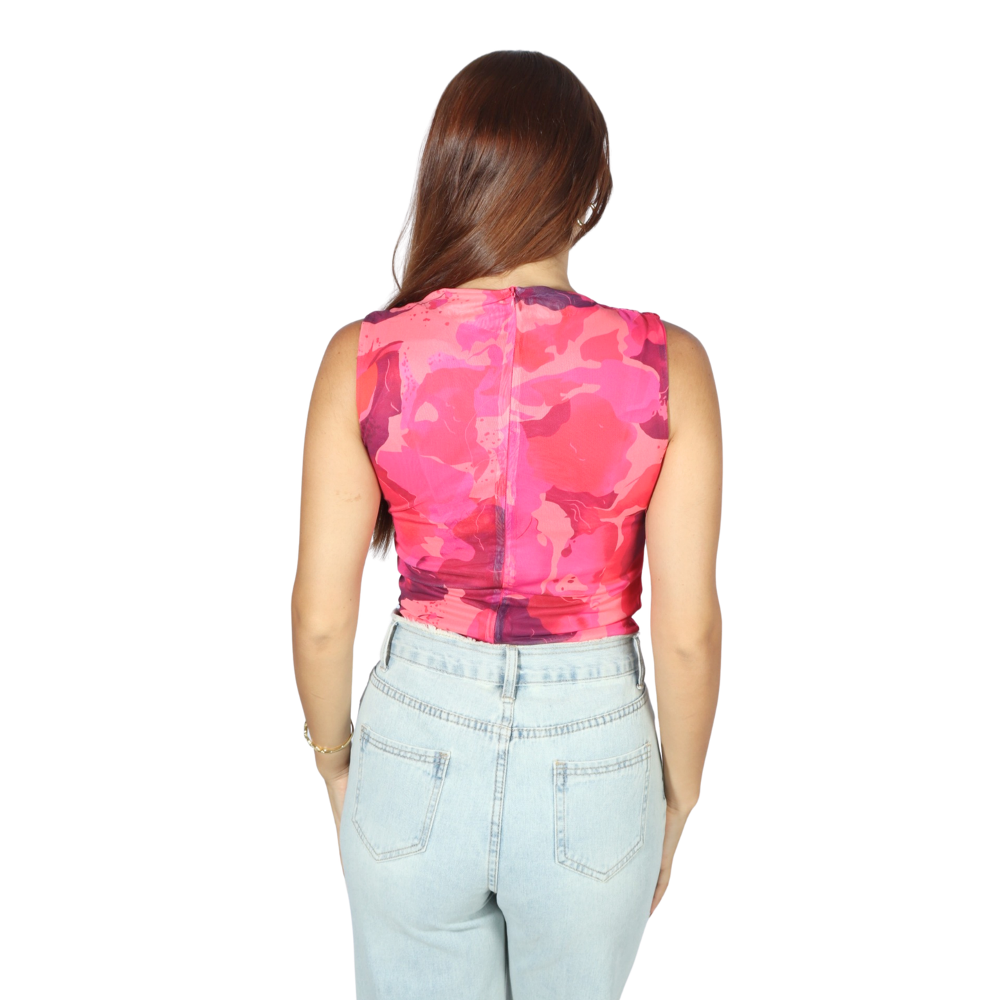 RETRO&ICONE - Printed Floral Bodysuit