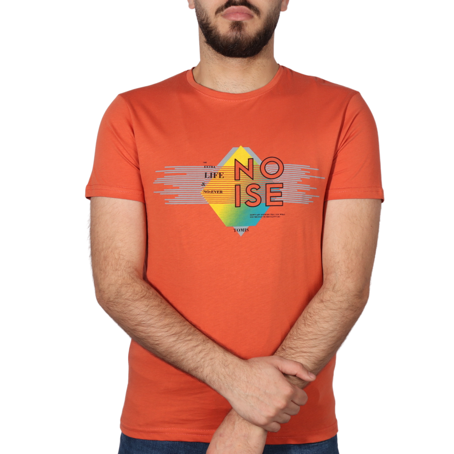 TOMIS JEANS - Graphic Print Design T-Shirt