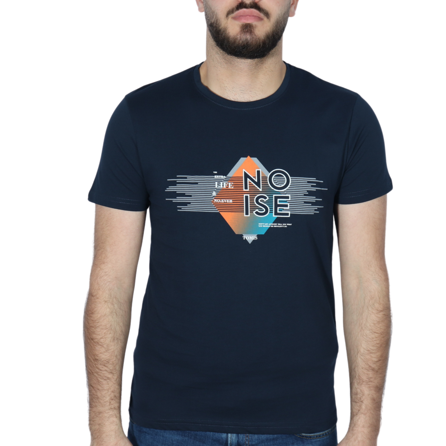 TOMIS JEANS - Graphic Print Design T-Shirt