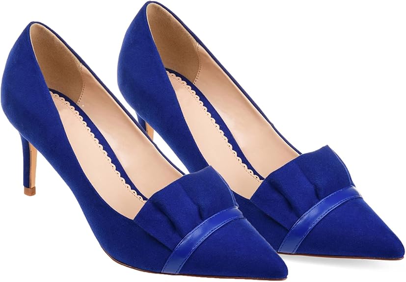 JOURNEE COLLECTION - Ruffle Detail Dress Pumps