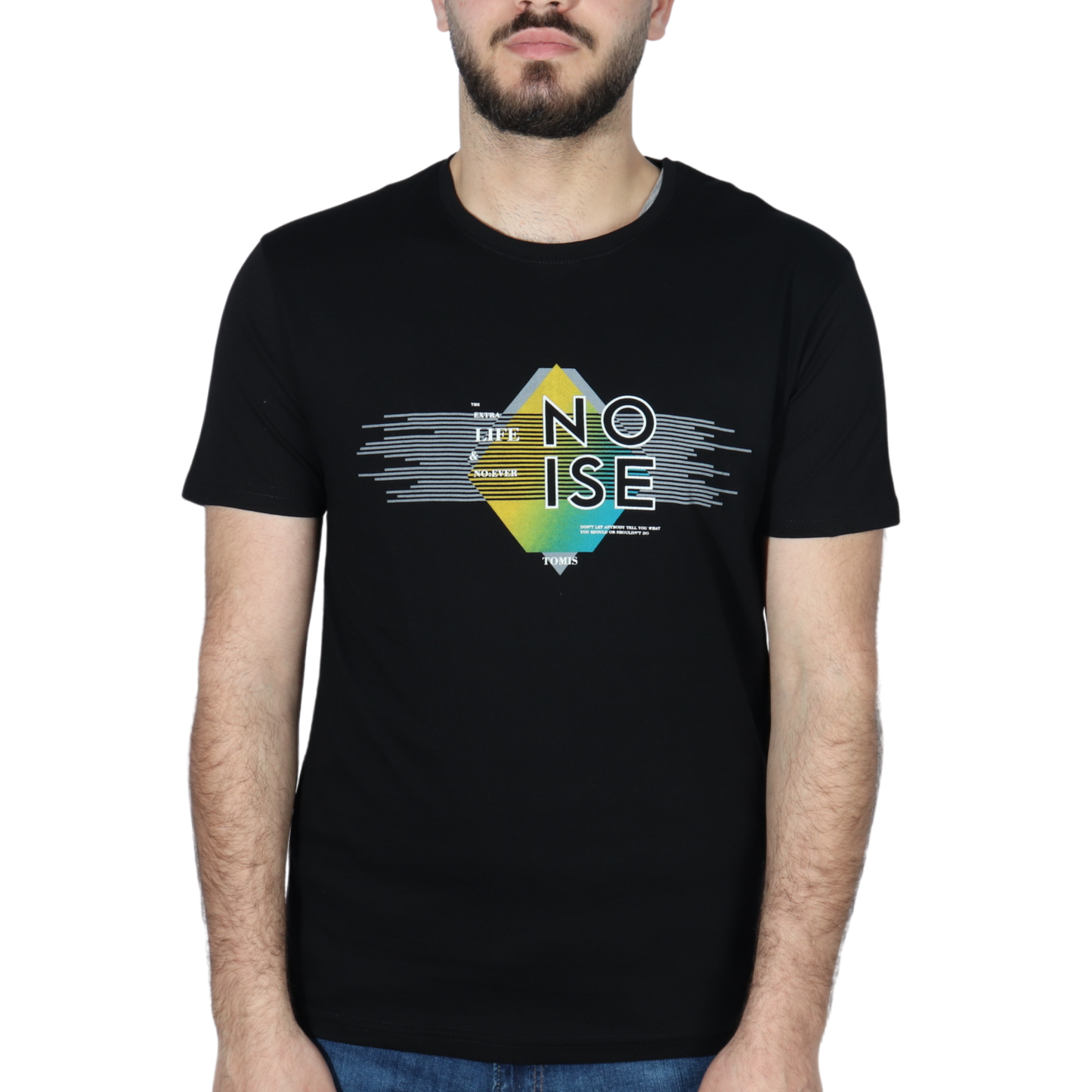 TOMIS JEANS - Graphic Print Design T-Shirt