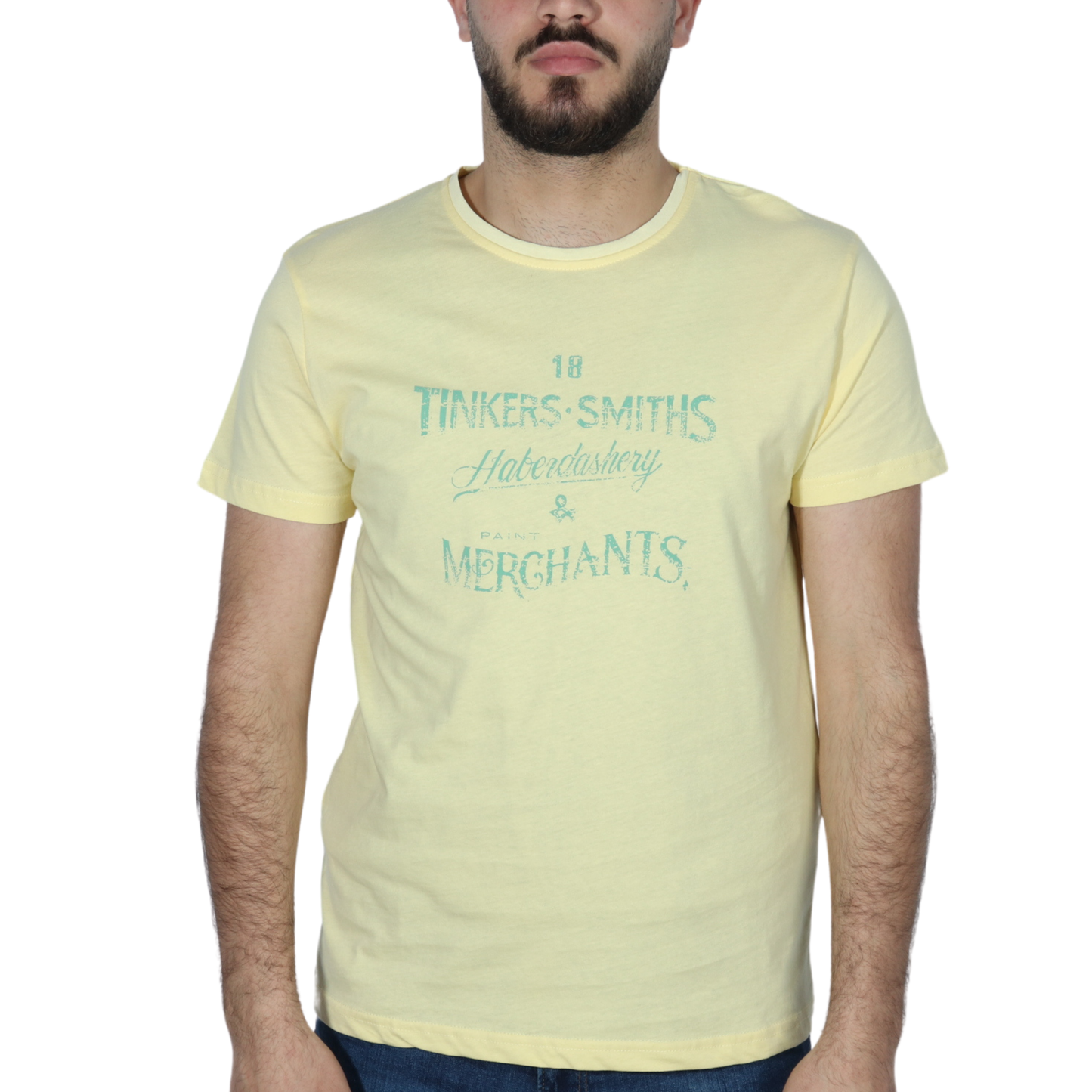 TOMIS JEANS - Printed Crew Neck T-Shirt