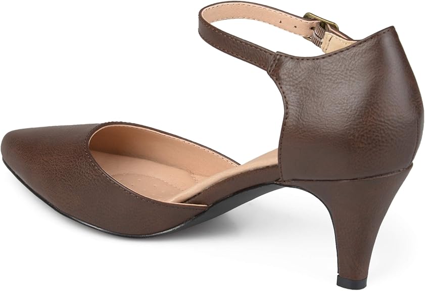JOURNEE COLLECTION - Faux Leather Comfort Sole