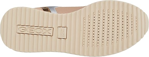 GEOX - Donna Leather-Trim Sneaker