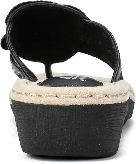 WHITE MOUNTAIN - Wedge slippers