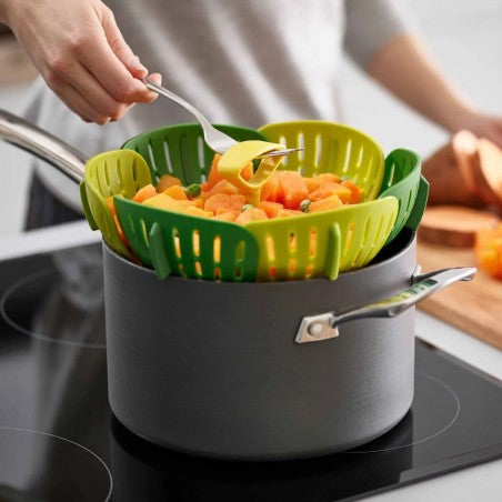 JOSEPH JOSEPH - Green Folding Basket Steamer