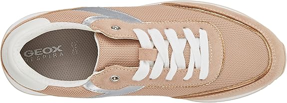 GEOX - Donna Leather-Trim Sneaker