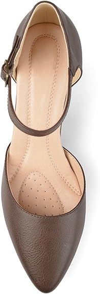 JOURNEE COLLECTION - Faux Leather Comfort Sole
