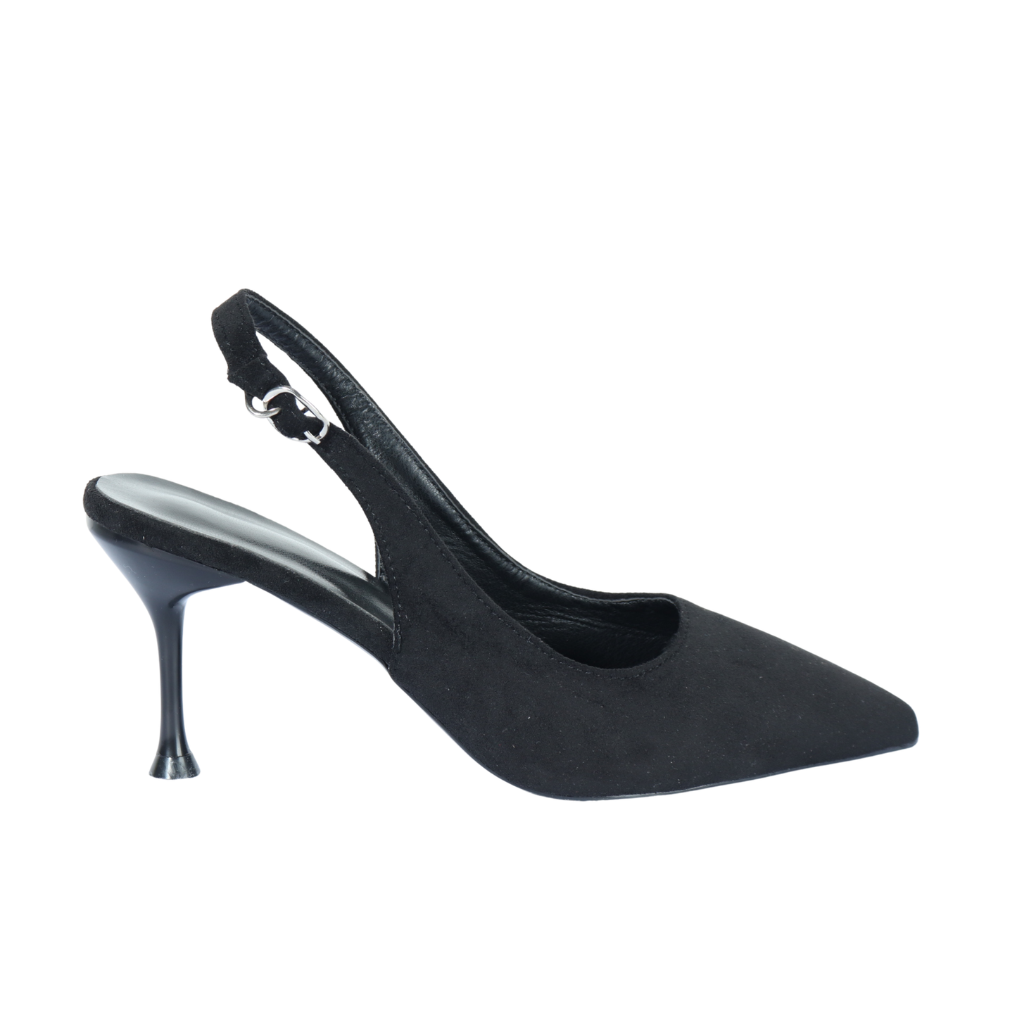SHEIN - Pointed Toe Suede leather Heel