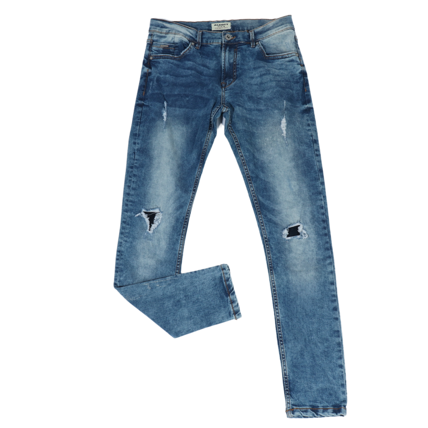 ALCOTT - Solid denim desitress slim