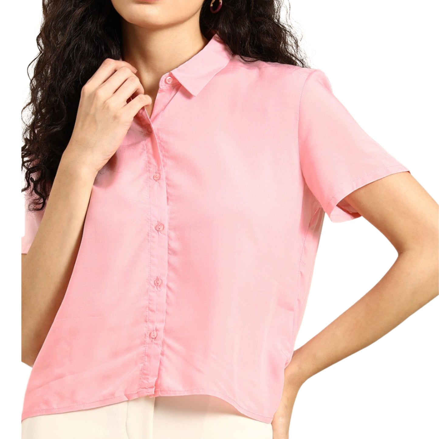 ALCOTT - Button up simple shirt