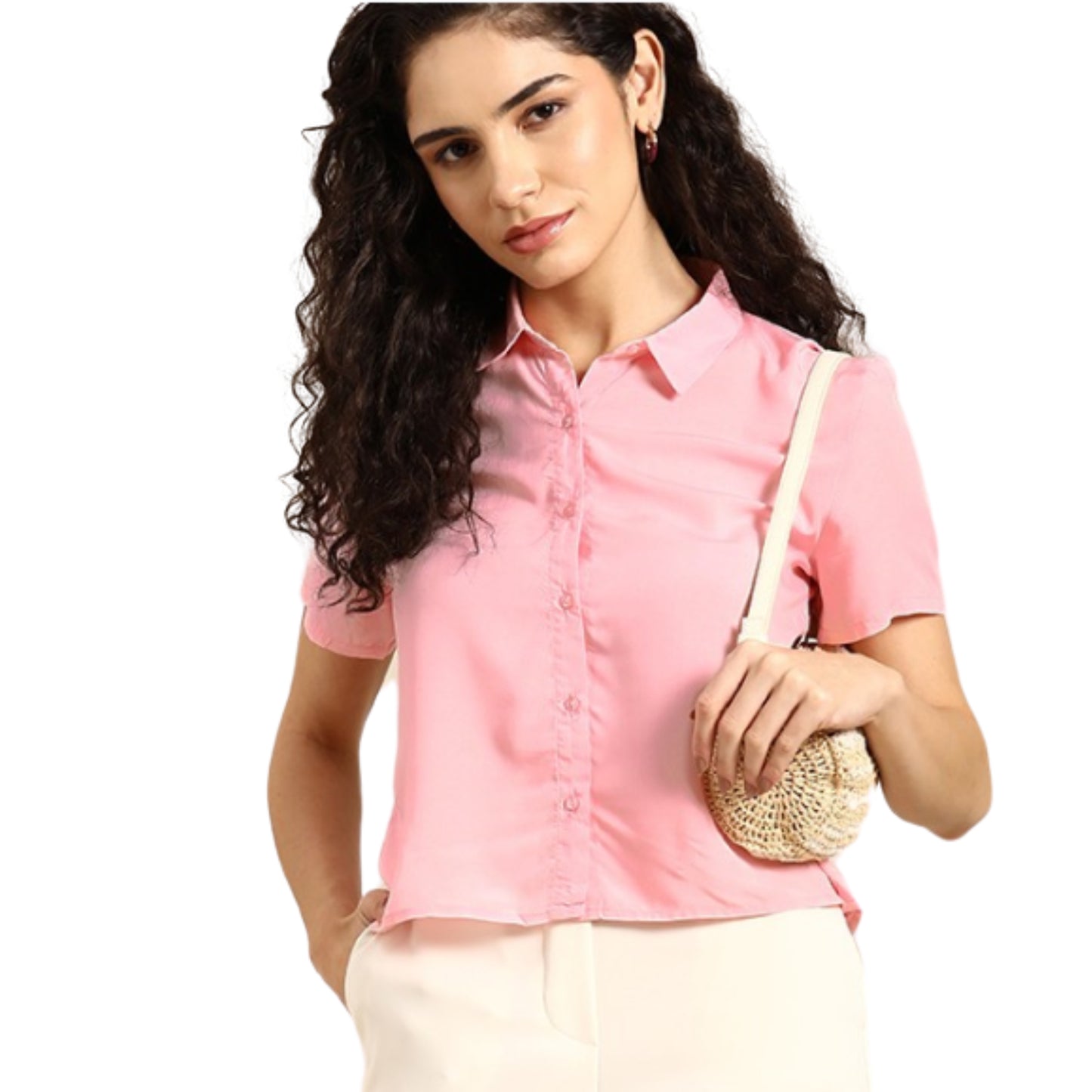 ALCOTT - Button up simple shirt