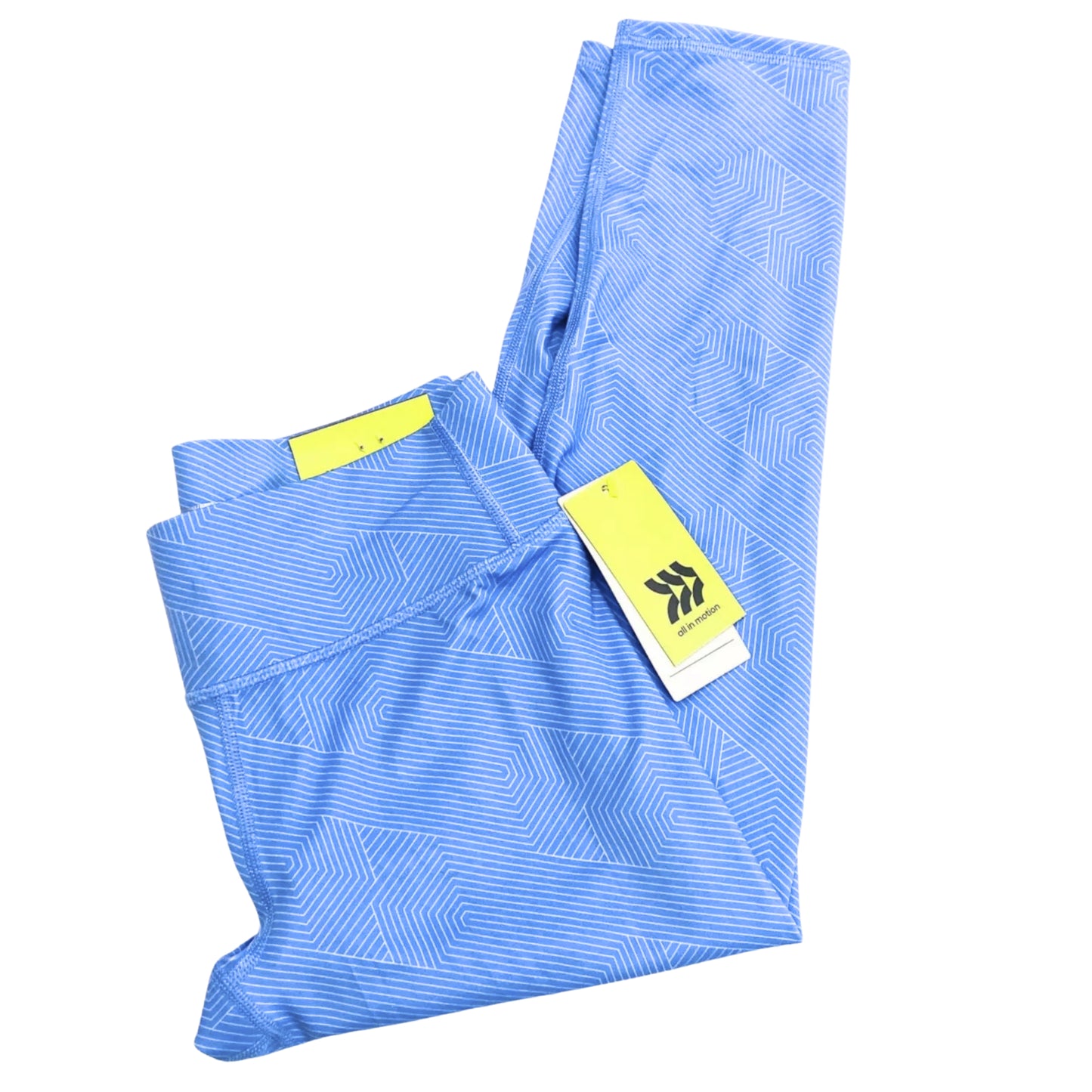 ALL IN MOTION - Geometric design solid leggings