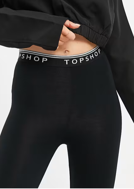 TOPSHOP - Petite Logo Leggings