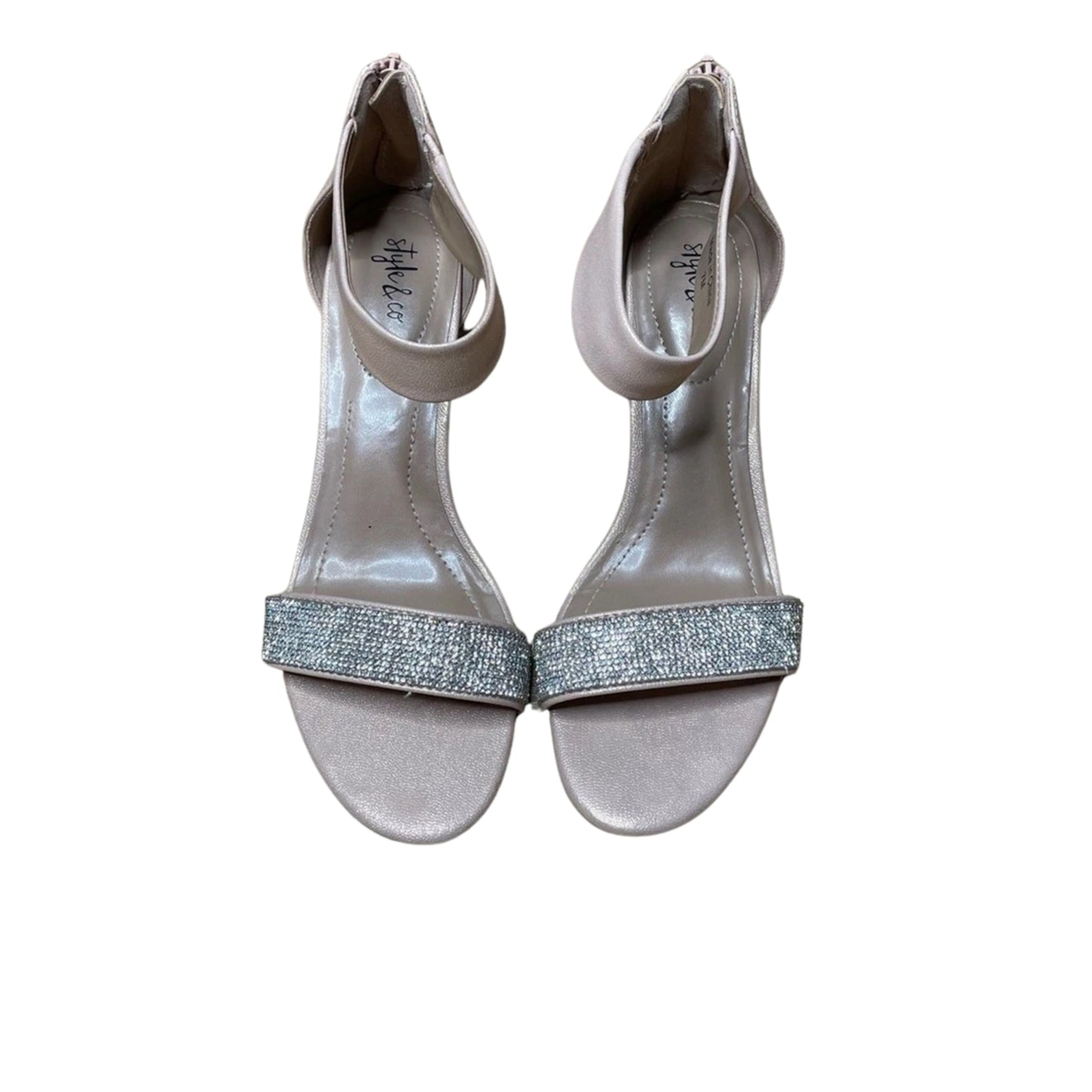STYLE & CO. - Padded Insole Embellished Evening Heels