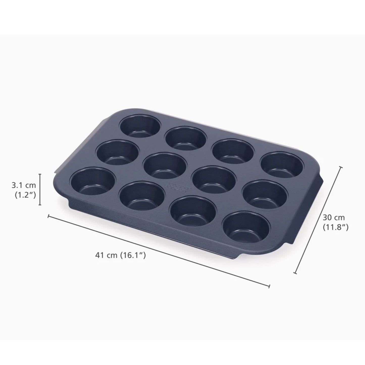 JOSEPH JOSEPH - Nest™ Bake Non-Stick 12 Cup Muffin Tray