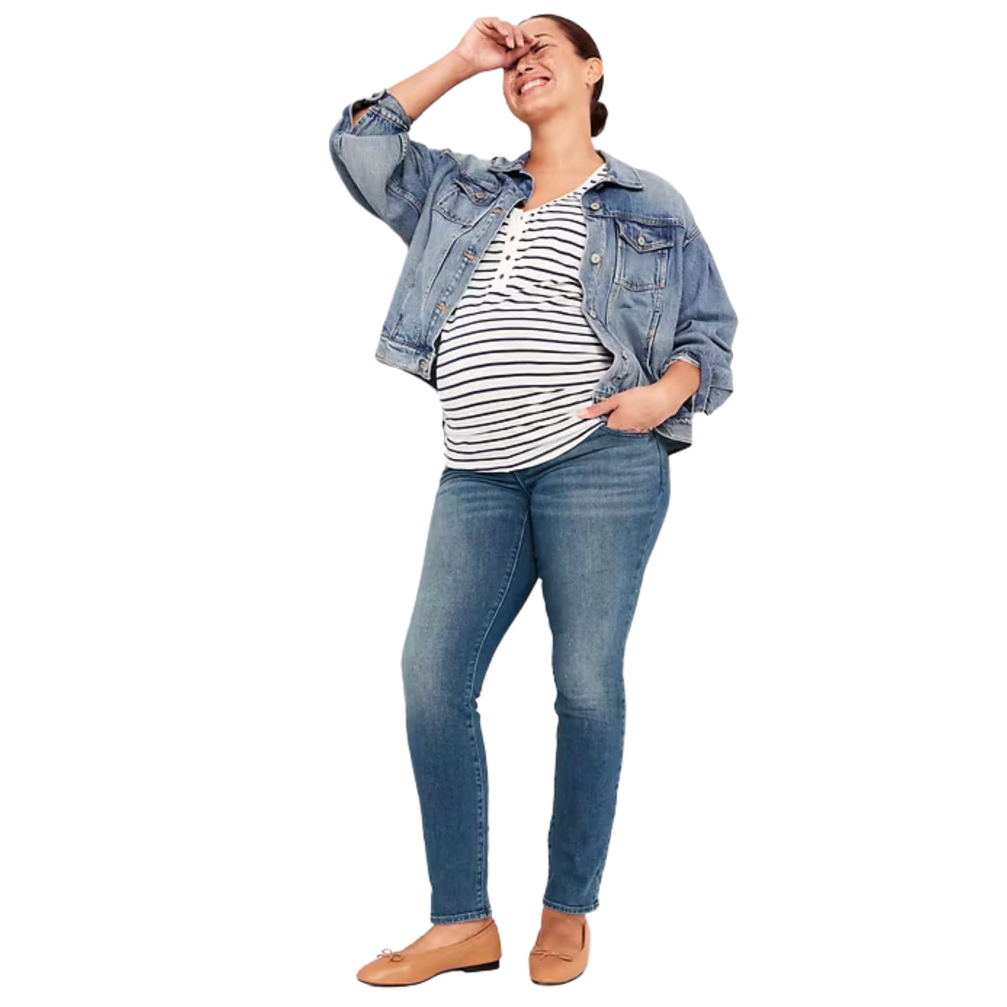 OLD NAVY - Maternity Full Straight Jeans