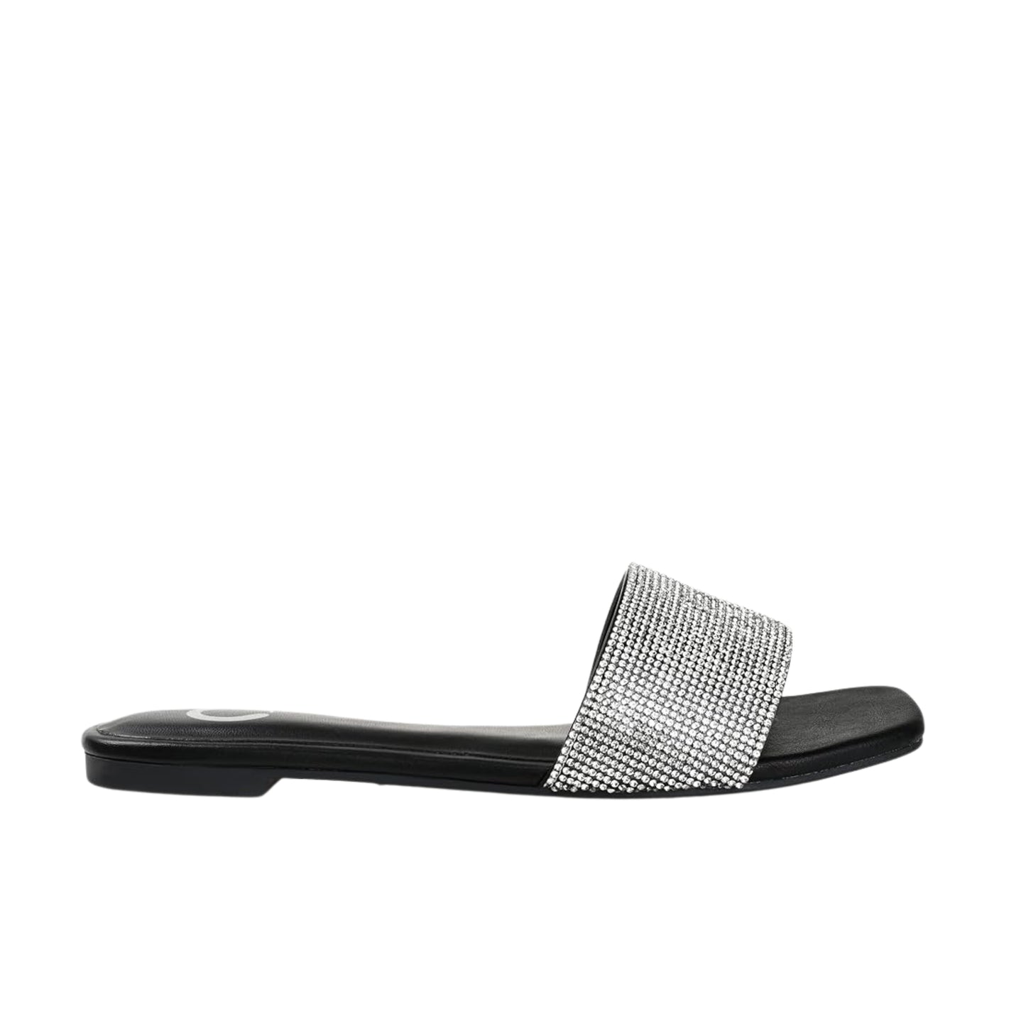 JOURNEE COLLECTION - Embellished Slip On Slide Sandals