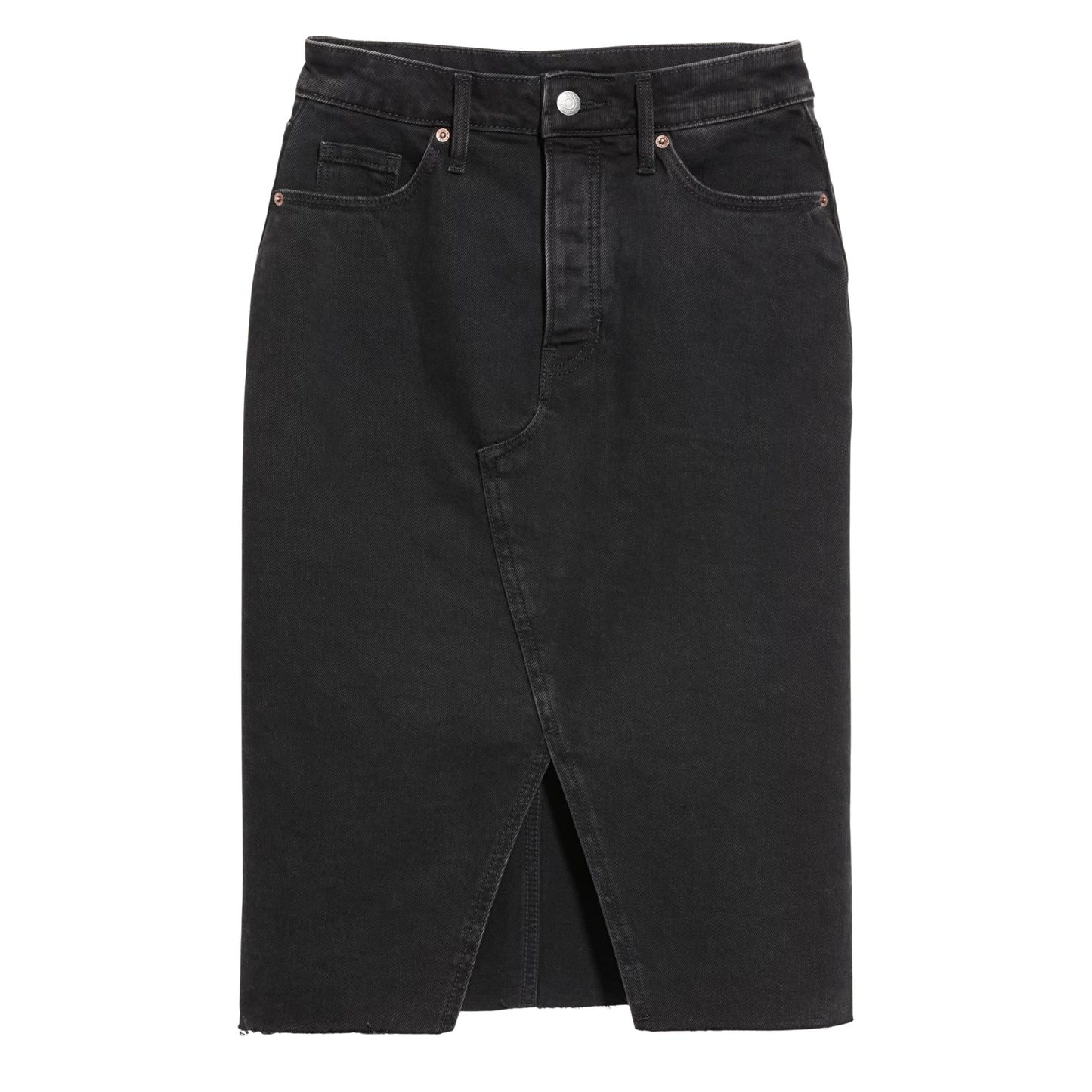 OLD NAVY - Higher-High Waisted Split-Front Skirt