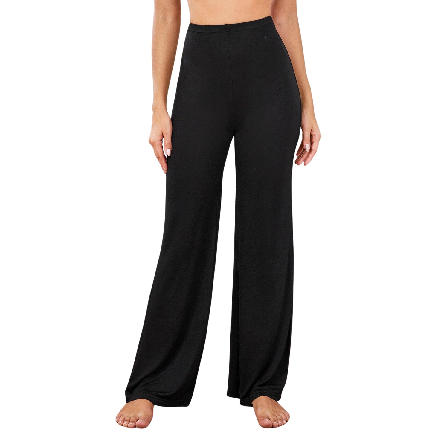 SHEIN - Solid Wide Leg Pants