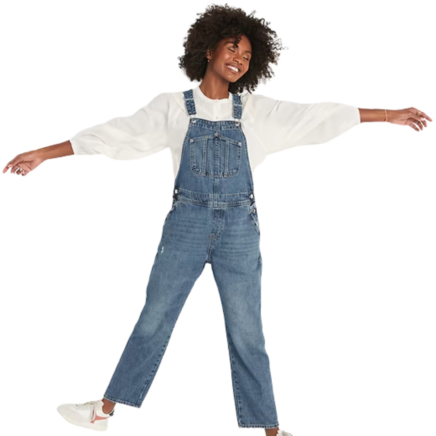 OLD NAVY - Slouchy Straight Jean Overalls