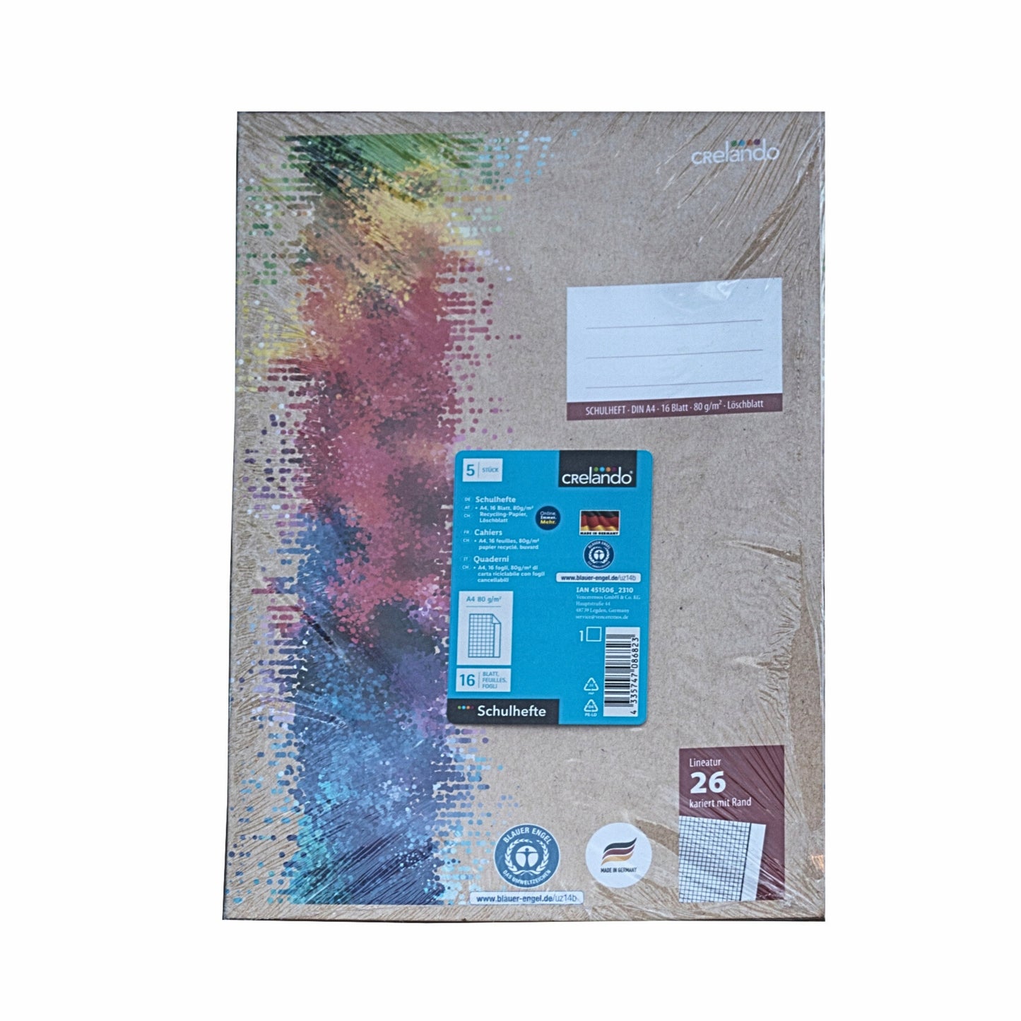 CRELANDO - Set of Notebooks A4