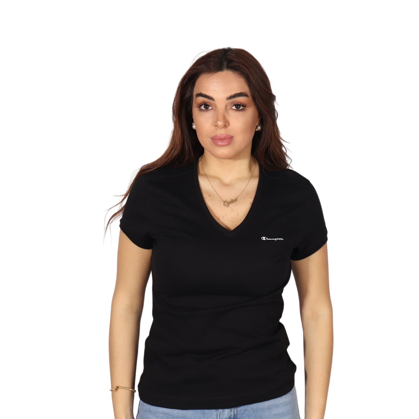 CHAMPION - V-Neck T-shirt