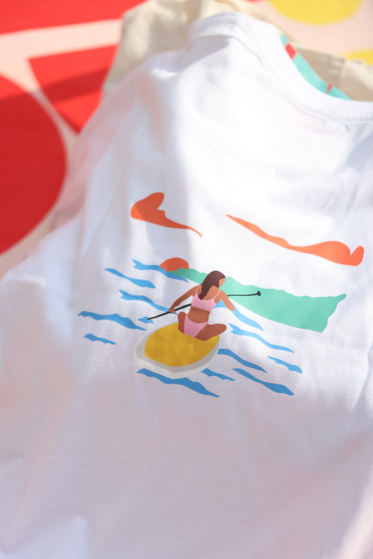 Ninety 60 Ninety - V-neck Tshirt Paddling