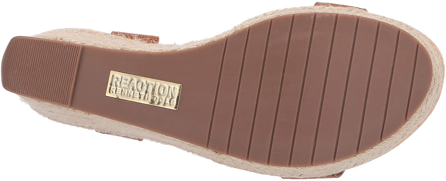 KENNETH COLE - Card T-Strap Wedge Sandal