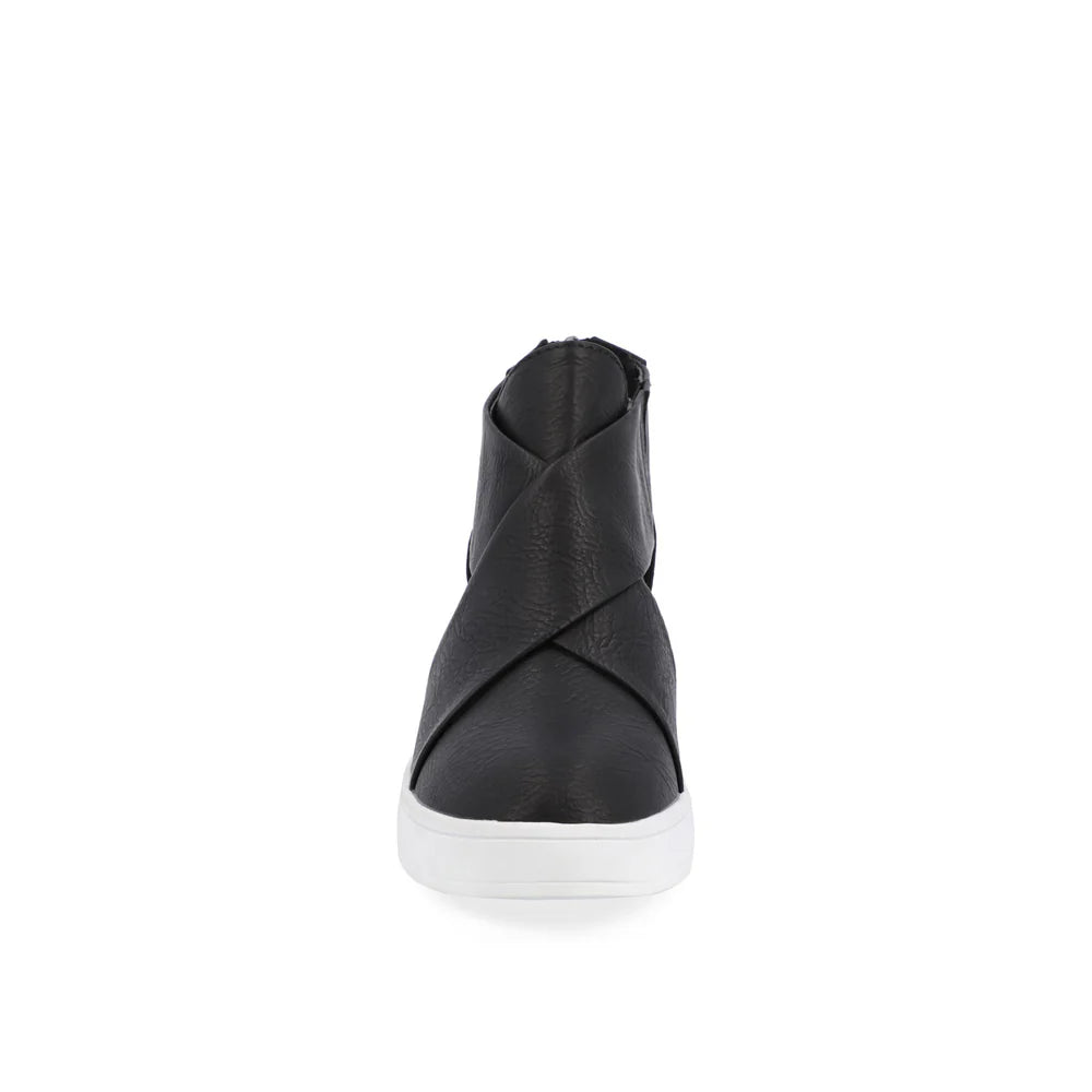 JOURNEE COLLECTION - Wedge Sneakers In Faux Leather