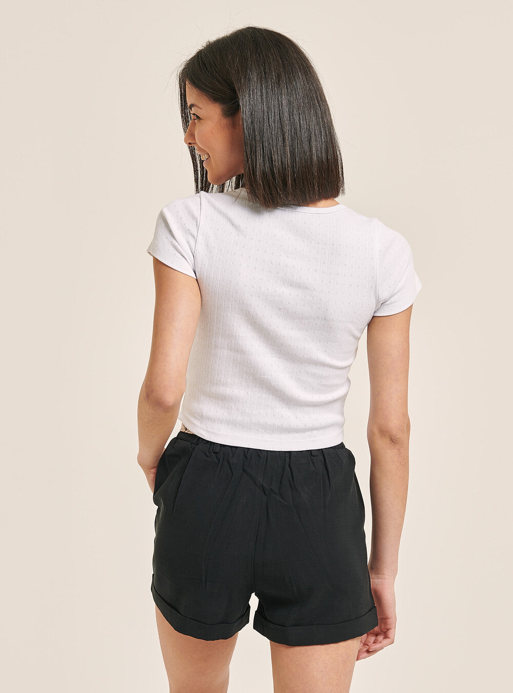 ALCOTT - Simple embroidered t-shirt