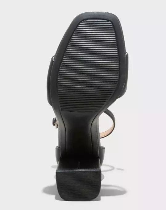 A NEW DAY Womens Shoes 41 / Black A NEW DAY - Heels with Memory Foam Insole Black Heeled Sandals