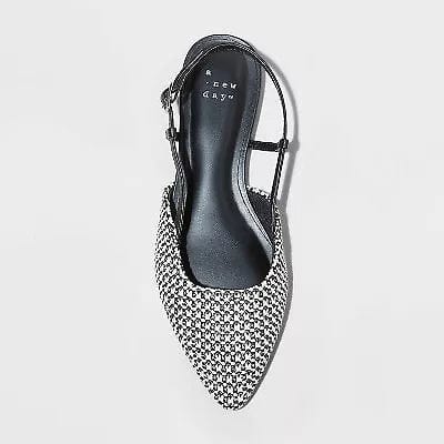 A NEW DAY Womens Shoes 39.5 / Multi-Color A NEW DAY - Women's Emerson Slingback Ballet Flats