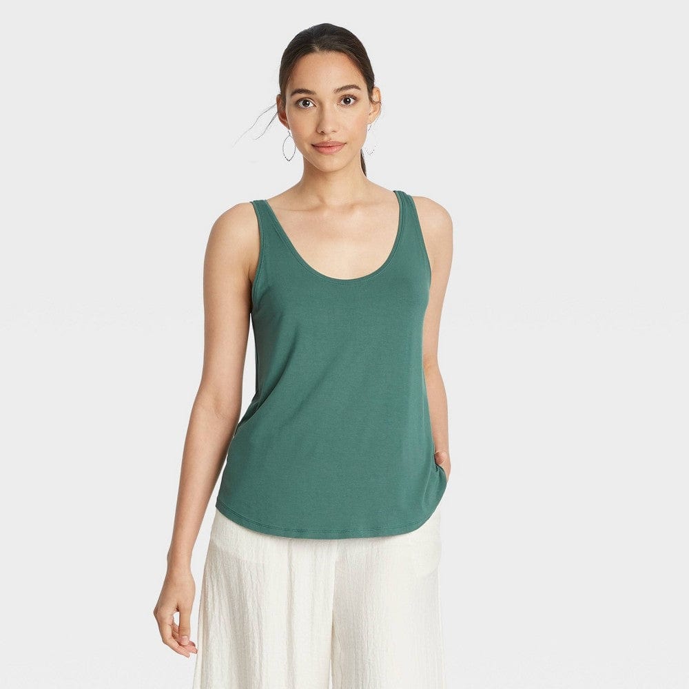 A NEW DAY Womens Tops S / Green A NEW DAY - Apparel Kids Baseball Shirts