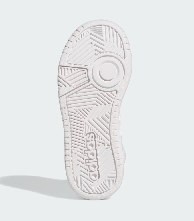ADIDAS Athletic Shoes 38.5 / White ADIDAS - Hoops Mid Athletics Shoes