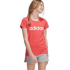 ADIDAS Girls Tops M / Coral ADIDAS - Training T-Shirt